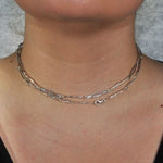 Collier Silber