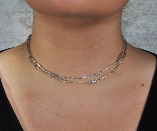 Collier Silber