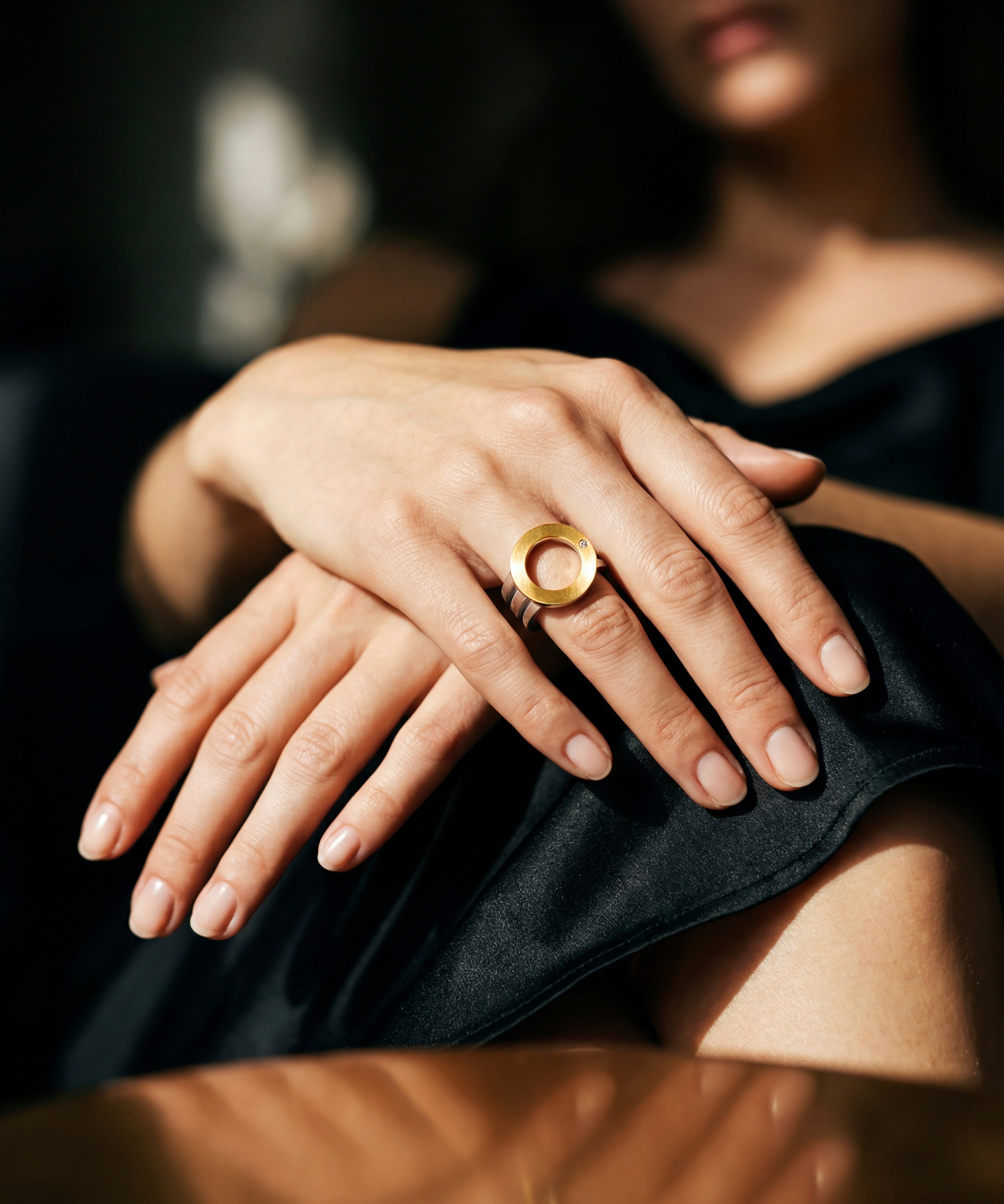 Zeitloser Ring aus Silber 925 – KREIS