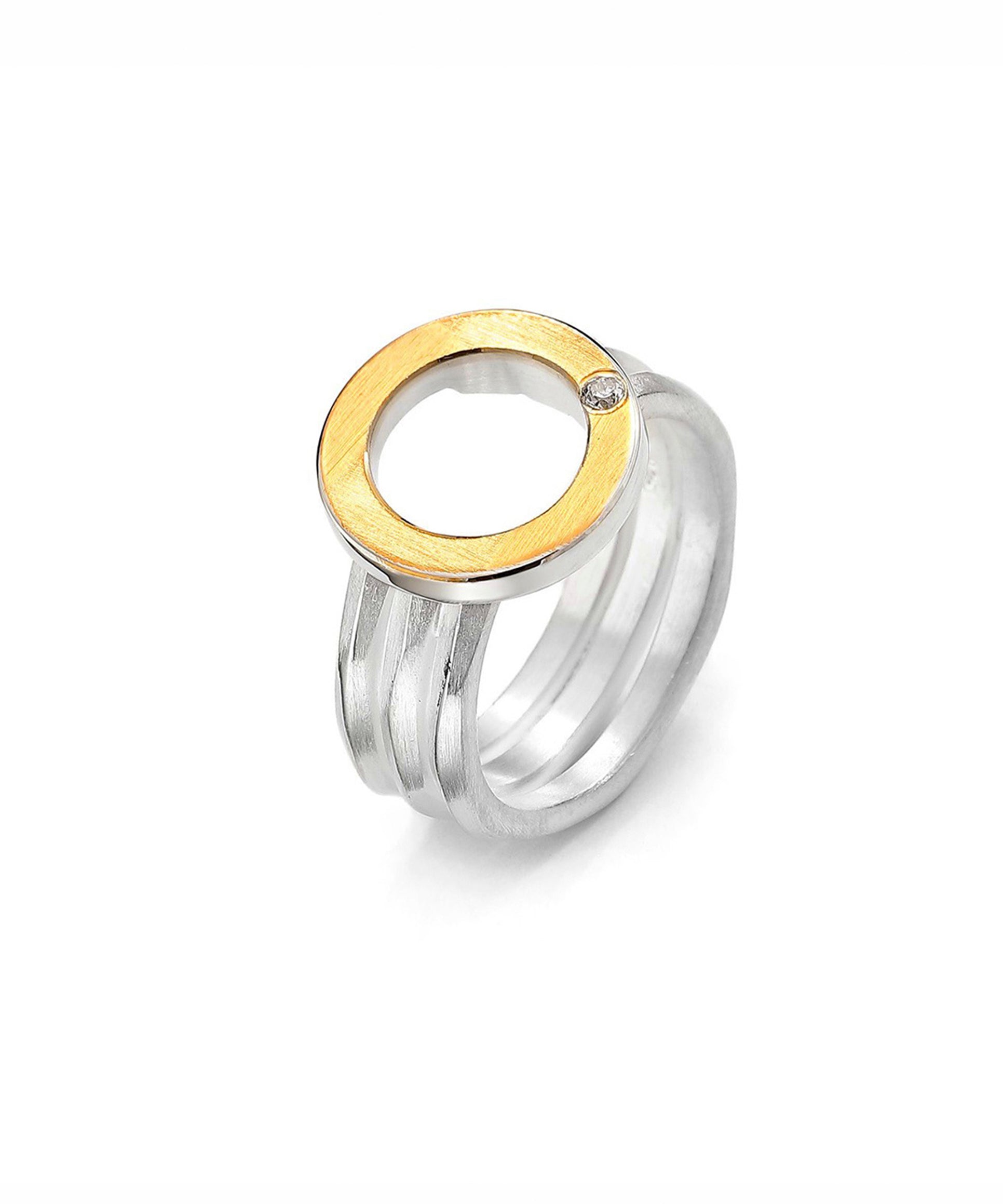 Zeitloser Ring aus Silber 925 – KREIS