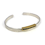 Silberarmband mit Diamanten