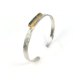 Silberarmband mit Diamanten