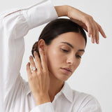 Solitärring – 585er Gelbgold – Ovaler Labordiamant