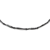 Oxidierte Collier Silber