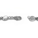 Oxidierte Collier Silber