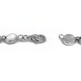 Oxidierte Collier Silber