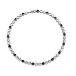 Oxidierte Collier Silber