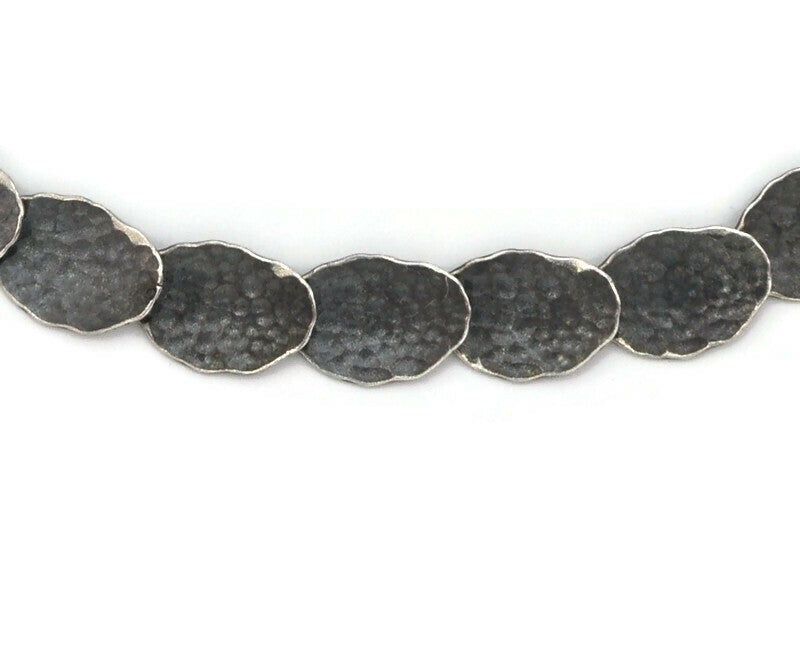 Oxidierte Collier Silber