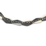 Oxidierte Collier Silber