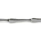 Oxidiertes Silbercollier mit Himmelstopas-Steinen