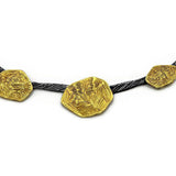 Vergoldetes Silbercollier
