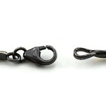 Collier Silber Oxidierte vergoldet