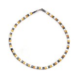 Collier Silber Oxidierte vergoldet