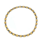 Collier Silber Oxidierte vergoldet