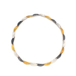 Collier Silber Oxidierte vergoldet