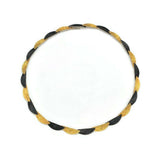 Collier Silber Oxidierte vergoldet