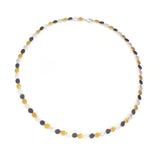 Collier Silber Oxidierte vergoldet