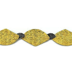 Collier Silber Oxidierte vergoldet