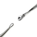 Silberne Halskette mit Diamant