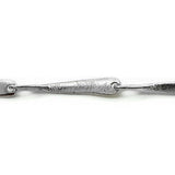 Silberne Halskette mit Diamant