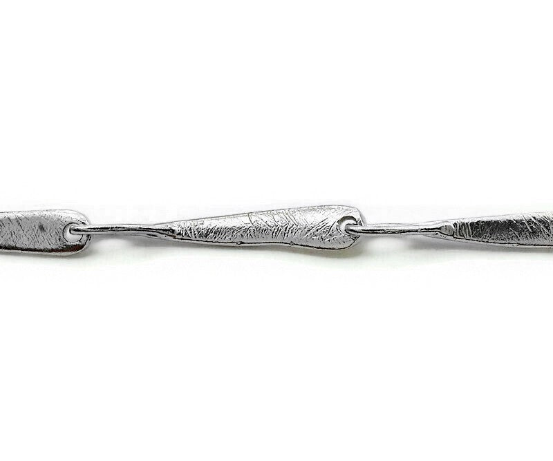 Silberne Halskette mit Diamant