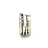 Ring aus Sterlingsilber mit Diamant