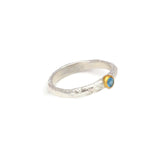 Sterling Silber Ring mit Schweizer Topas Stein