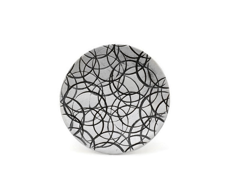 Oxidierter Silberring