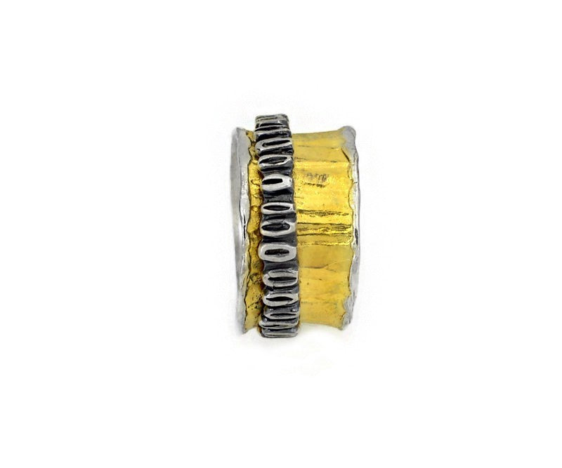 Ring aus oxidiertem Silber