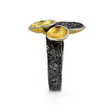 Ring aus oxidiertem Silber