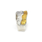 Ring aus vergoldetem Silber