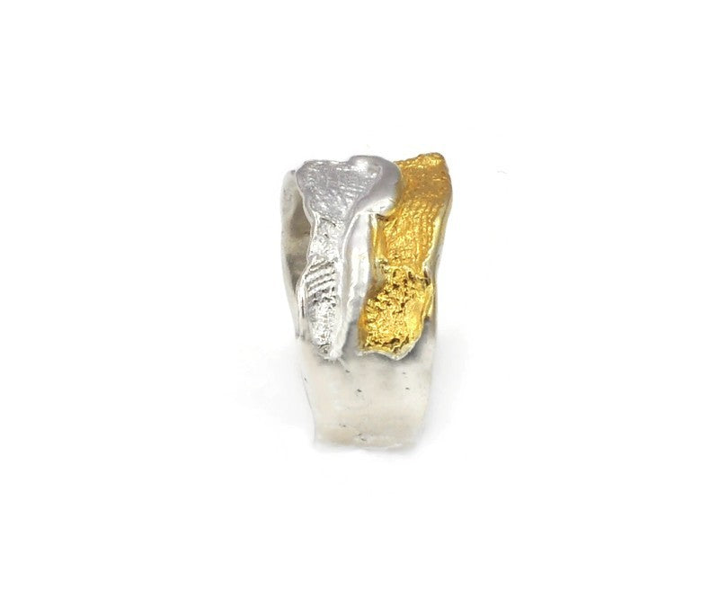 Ring aus vergoldetem Silber
