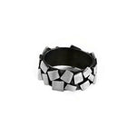 Ring aus oxidiertem Silber