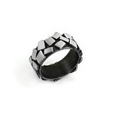 Ring aus oxidiertem Silber