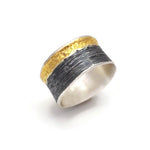 Ring aus oxidiertem Silber