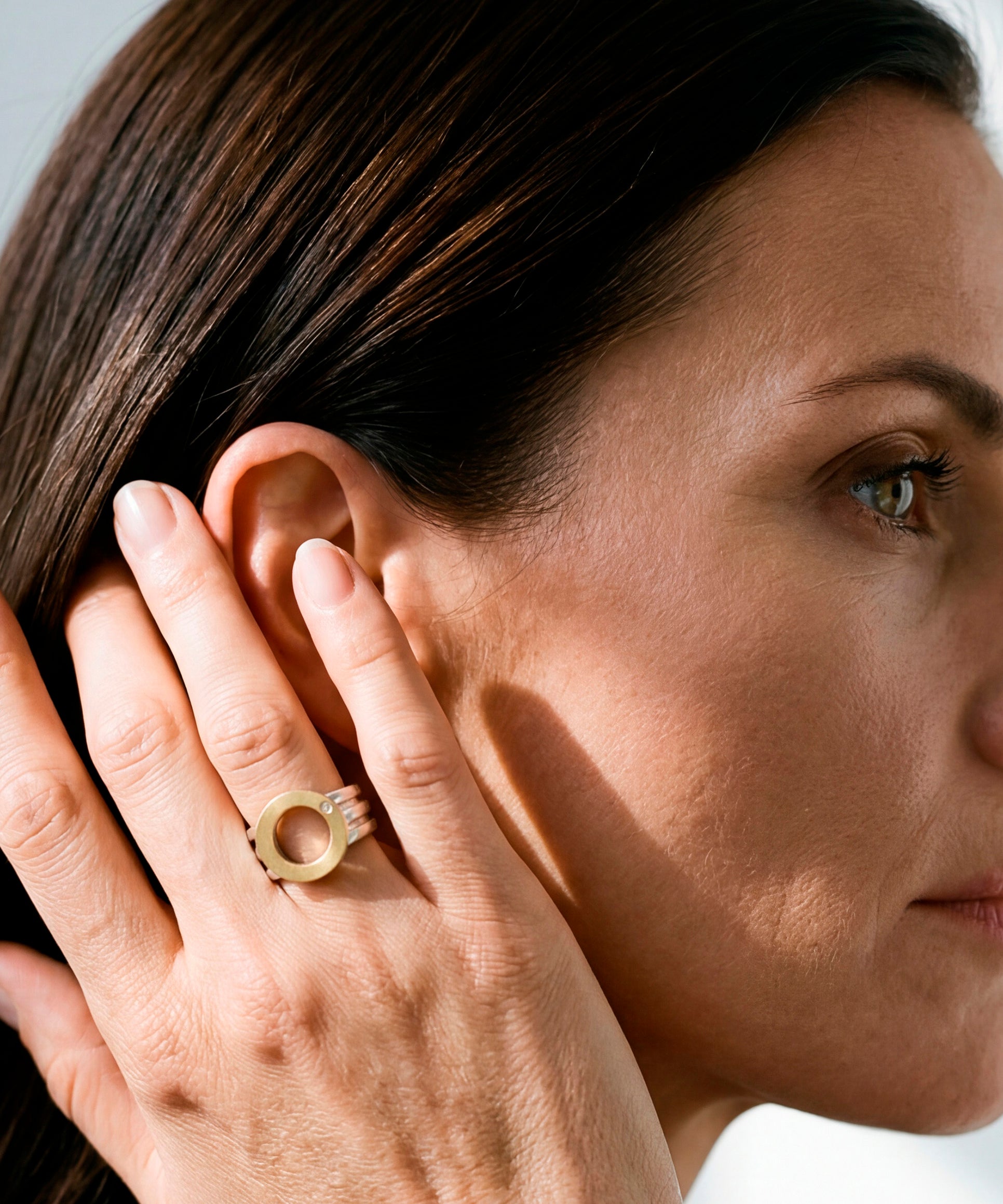 Zeitloser Ring aus Silber 925 – KREIS