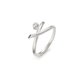Silberring mit Zirkonia