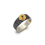 Sterling Silber Ring mit Rubin