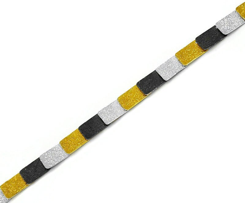 Collier Silber Oxidierte vergoldet